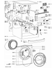 Схема №2 AWOE 8748 GG с изображением Модуль (плата) для стиралки Whirlpool 480111103395