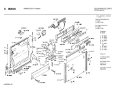 Схема №2 SN55203NL с изображением Инструкция по установке/монтажу для посудомоечной машины Bosch 00513842