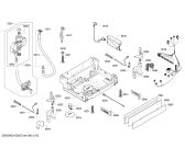 Схема №1 SPS53E06RU с изображением Модуль управления для посудомоечной машины Bosch 00655131
