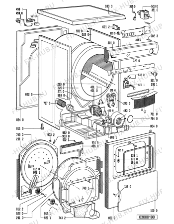 Схема №1 AWZ 124 с изображением Электротаймер для электросушки Whirlpool 481228218465