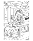 Схема №1 AWZ 124 с изображением Моторчик для сушилки Whirlpool 481236118252