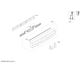 Схема №1 SN258I10TZ, iQ500 с изображением Изоляционная поверхность для посудомойки Bosch 00775480