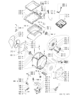 Схема №1 AWE 7527 с изображением Модуль (плата) для стиралки Whirlpool 481221470479