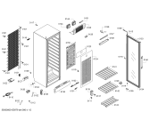 Схема №1 KSW38940 с изображением Корпус для холодильной камеры Bosch 00650498