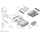 Схема №3 SGI58M04EU с изображением Передняя панель для электропосудомоечной машины Bosch 00660233
