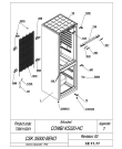 Схема №1 CSK 35000 BEKO (7398110001) с изображением Дверка для холодильной камеры Beko 4553180101