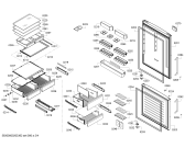 Схема №1 KGN86AI30L, Bosch с изображением Стеклопанель для холодильника Bosch 11028515