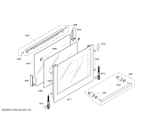 Схема №2 HBN530520C с изображением Панель управления для духового шкафа Bosch 00661069