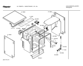 Схема №2 SGSHPF8GB DWM37A с изображением Столешница для посудомоечной машины Bosch 00219832