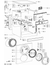 Схема №1 AWO/D 47115 с изображением Декоративная панель для стиральной машины Whirlpool 480111100274