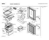 Схема №1 KKU2700HK с изображением Вставная полка для холодильника Bosch 00236073