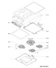 Схема №1 ETCF 8640 IN с изображением Затычка для плиты (духовки) Whirlpool 481010646310