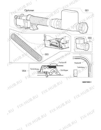 Схема №2 GS 6719/1 IN с изображением Винт Whirlpool 481250218721