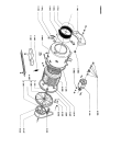 Схема №1 AWG 327/3 с изображением Фиксатор для стиралки Whirlpool 481941878178