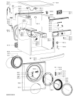 Схема №1 AWO/C 6008 с изображением Блок управления для стиралки Whirlpool 481010442852