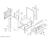 Схема №2 HLN448061X с изображением Стеклокерамика для духового шкафа Bosch 00683420