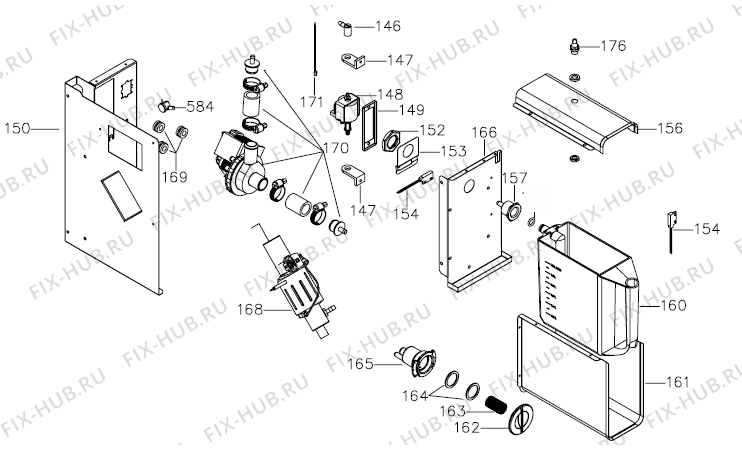 Схема №1 BOC6322AX (337497, STEAM) с изображением Шуруп для духового шкафа Gorenje 253721