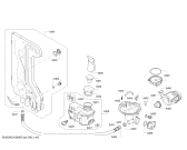 Схема №1 3VS301BP с изображением Силовой модуль запрограммированный для электропосудомоечной машины Bosch 00750178