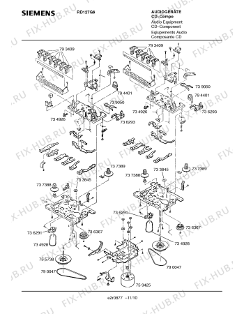Схема №2 RD127G6 с изображением Сервисная инструкция для кондиционера Siemens 00535558