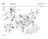 Схема №1 SGS8452 ExclusivJubilee с изображением Передняя панель для электропосудомоечной машины Bosch 00361031