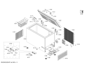 Схема №1 GCZ30AW20M с изображением Корпус для холодильной камеры Bosch 12024656