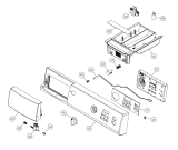 Схема №1 W6465 DK   -White (900003282, WM50) с изображением Обшивка для стиральной машины Gorenje 223418