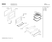 Схема №3 HSV442REU, Bosch с изображением Панель управления для плиты (духовки) Bosch 00446650