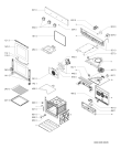 Схема №1 AKP 235/IX/05 с изображением Панель для духового шкафа Whirlpool 481245240093