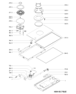 Схема №1 AKT 351/IX с изображением Затычка для плиты (духовки) Whirlpool 480121103225