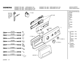 Схема №4 WXB1060IN Siemens WM 2000E с изображением Панель управления для стиралки Siemens 00365066