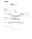 Схема №1 YL307LA10 с изображением Котелка Seb US-7117001205