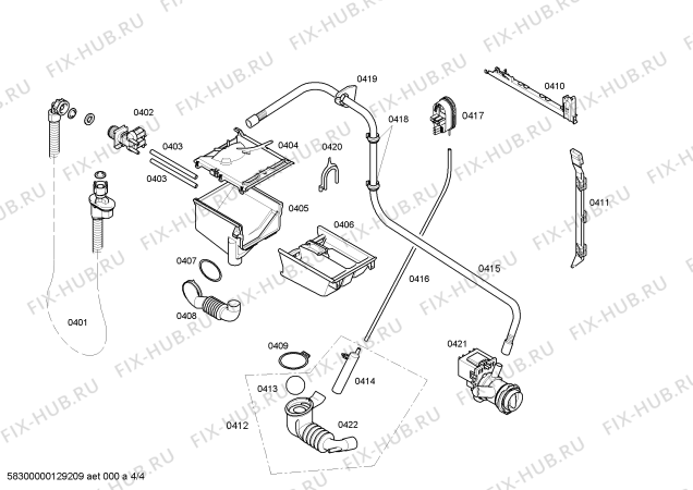 Схема №2 WAA28166NN с изображением Модуль (плата) Bosch 00666666