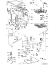 Схема №3 GSFS 5411 с изображением Панель для посудомоечной машины Whirlpool 481254378502