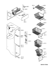 Схема №1 S20D RSS33-A/G с изображением Панель управления для холодильной камеры Whirlpool 481221778198