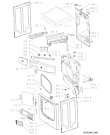 Схема №1 AWZ 8466 с изображением Обшивка для сушилки Whirlpool 481245217669