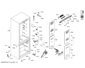 Схема №1 RB272353S с изображением Ручка двери для холодильной камеры Bosch 00681075