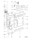 Схема №1 ADP 4552 WH с изображением Инжектор для электропосудомоечной машины Whirlpool 481236068348