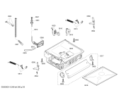 Схема №1 SGS43T58GB с изображением Краткая инструкция для посудомоечной машины Bosch 00695609