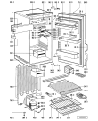 Схема №1 ELE 2505 с изображением Дверь для холодильной камеры Whirlpool 481244028083