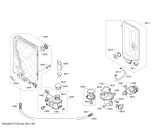Схема №2 SBV98M00NL с изображением Силовой модуль запрограммированный для посудомойки Bosch 00753971