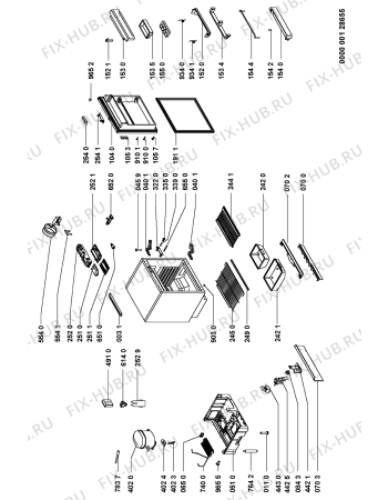 Схема №1 ARL386BKREF (F091268) с изображением Наставление для холодильника Indesit C00356644