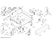 Схема №1 63012613611 Kenmore с изображением Панель управления для посудомойки Bosch 00775269