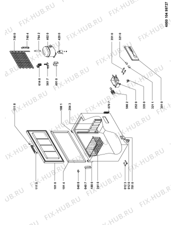 Схема №1 AFG 6352 AP/1 с изображением Конденсатор Whirlpool 480132102866