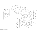 Схема №1 MED301WS Thermador с изображением Вставка для плиты (духовки) Bosch 10008184