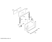 Схема №1 HSG2060AME с изображением Ручка двери для плиты (духовки) Bosch 00677576