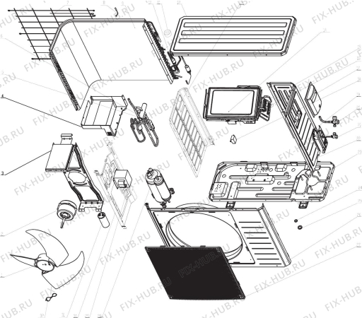 Схема №1 DEINV 52 EXU с изображением Преобразователь для климатотехники DELONGHI DAU1730230