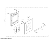 Схема №1 PRD484EEHC с изображением Панель для плиты (духовки) Bosch 00246122