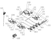 Схема №1 G6N50AX (282257, PVK41K-1V) с изображением Шланг для электропечи Gorenje 227758