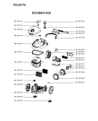 Схема №1 RO348601/4Q0 с изображением Крышка для электропылесоса Rowenta RS-RT9885