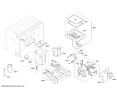 Схема №2 TCM24PS с изображением Крышка для электрокофемашины Bosch 00778587